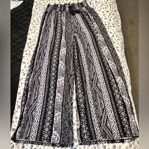 Set of two like new silky soft palazzo pants size XL